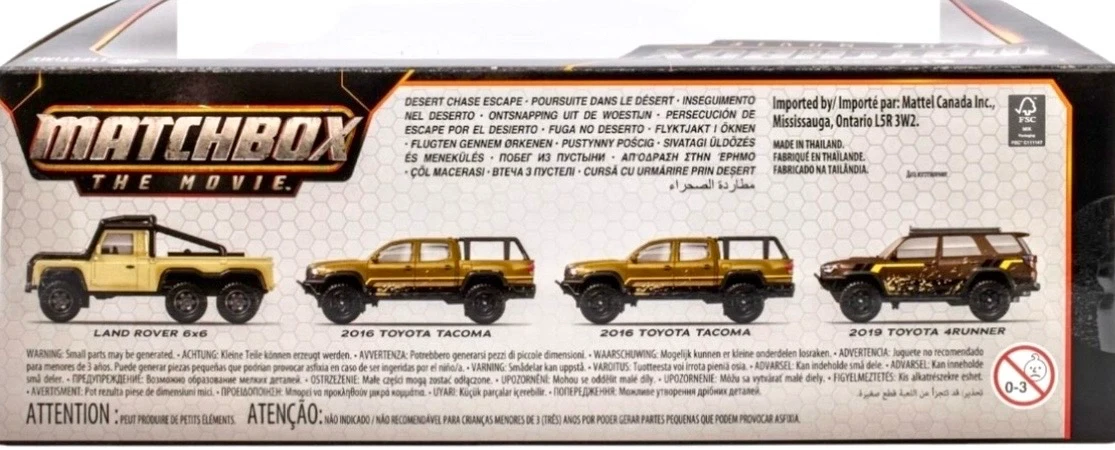 2026 Desert Chase Escape Diorama: Box: Image 2