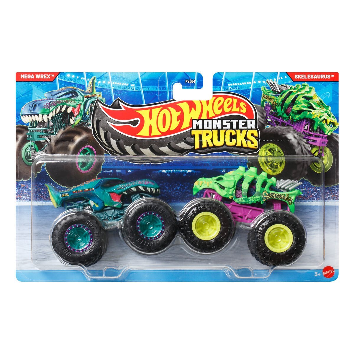 Hot Wheels Mega Wrex & Skelesaurus