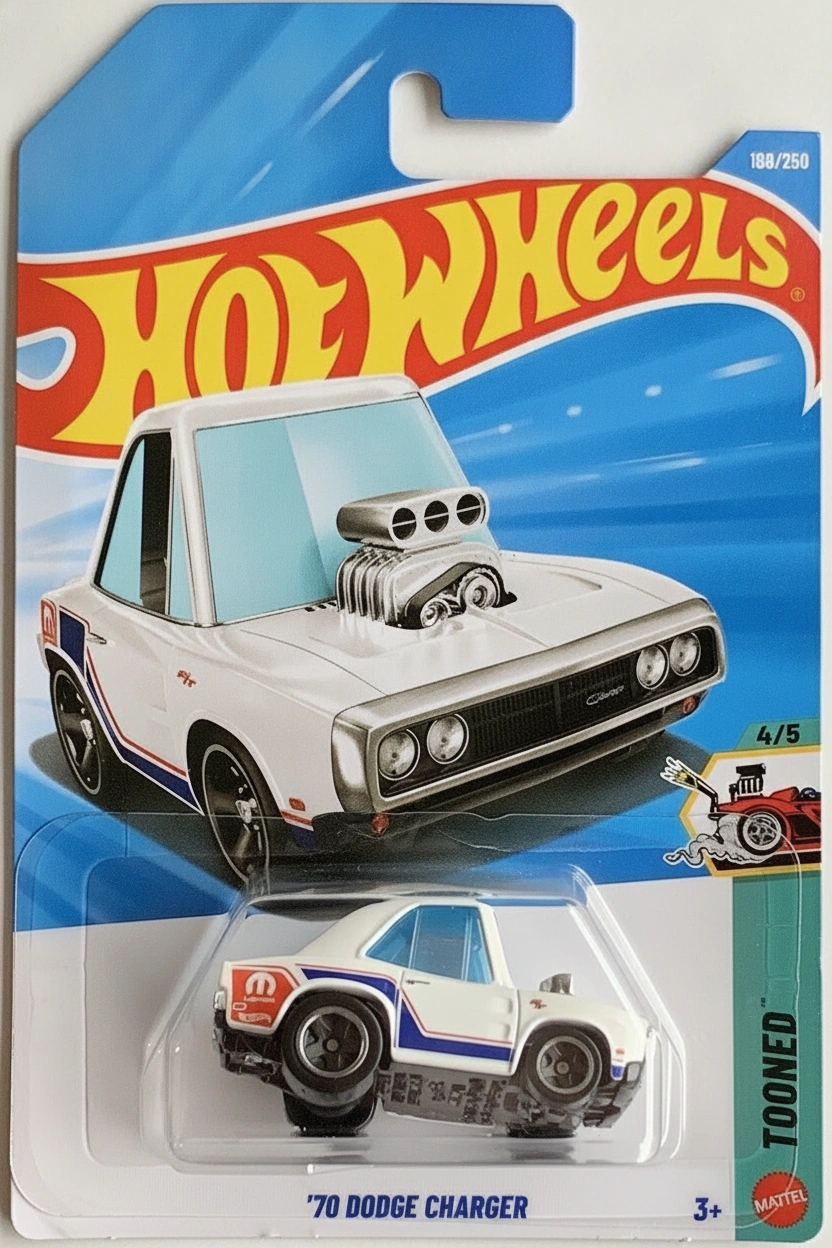 2026 70 Dodge Charger White: Long (INT): Image 2