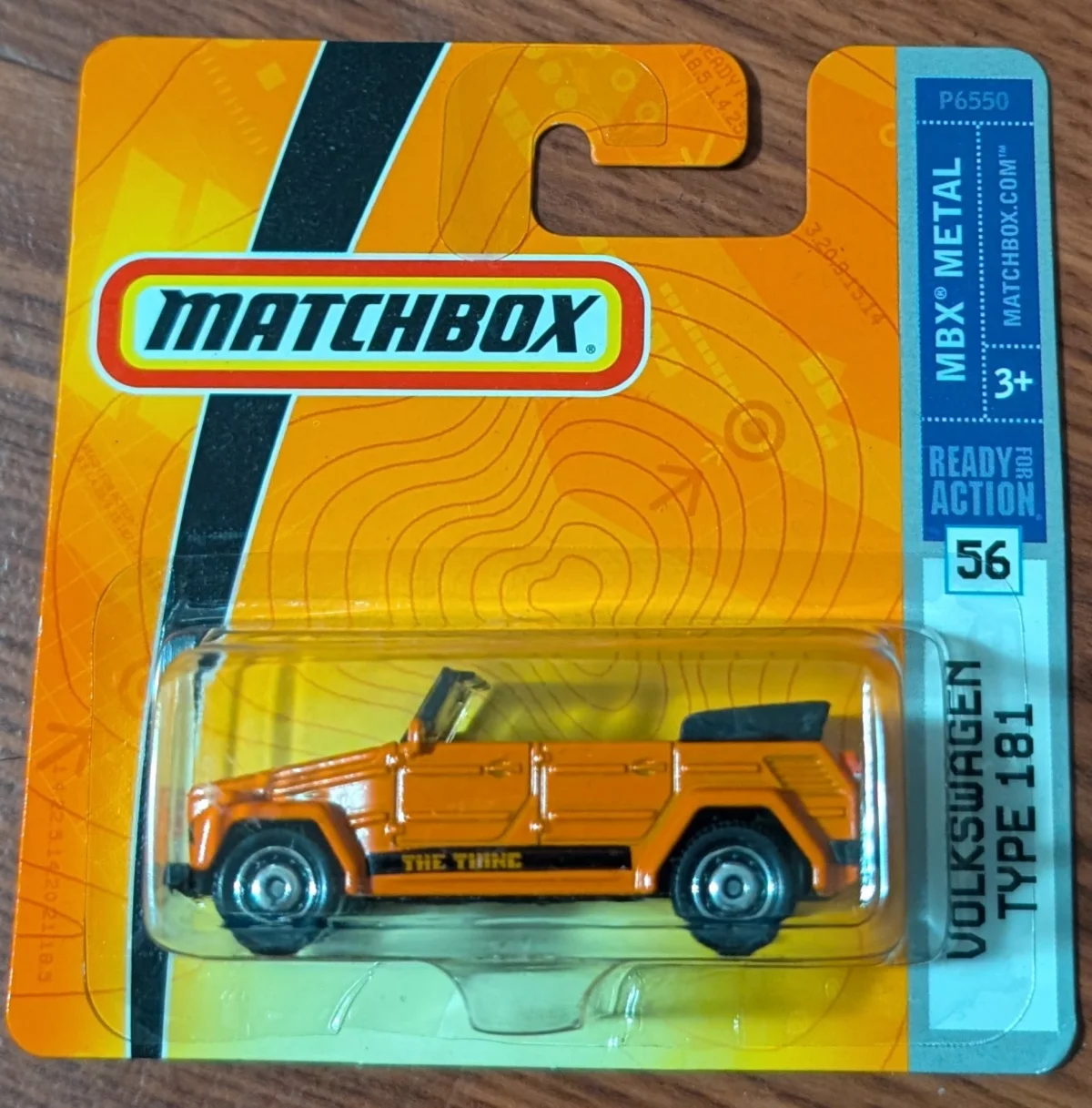 2009 Volkswagen Type 181 Orange: Short Card: Image 2