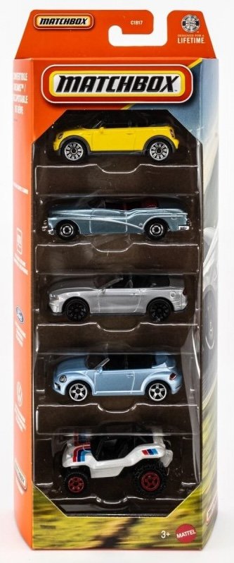 Hot Wheels Convertible Dreams 5-Pack