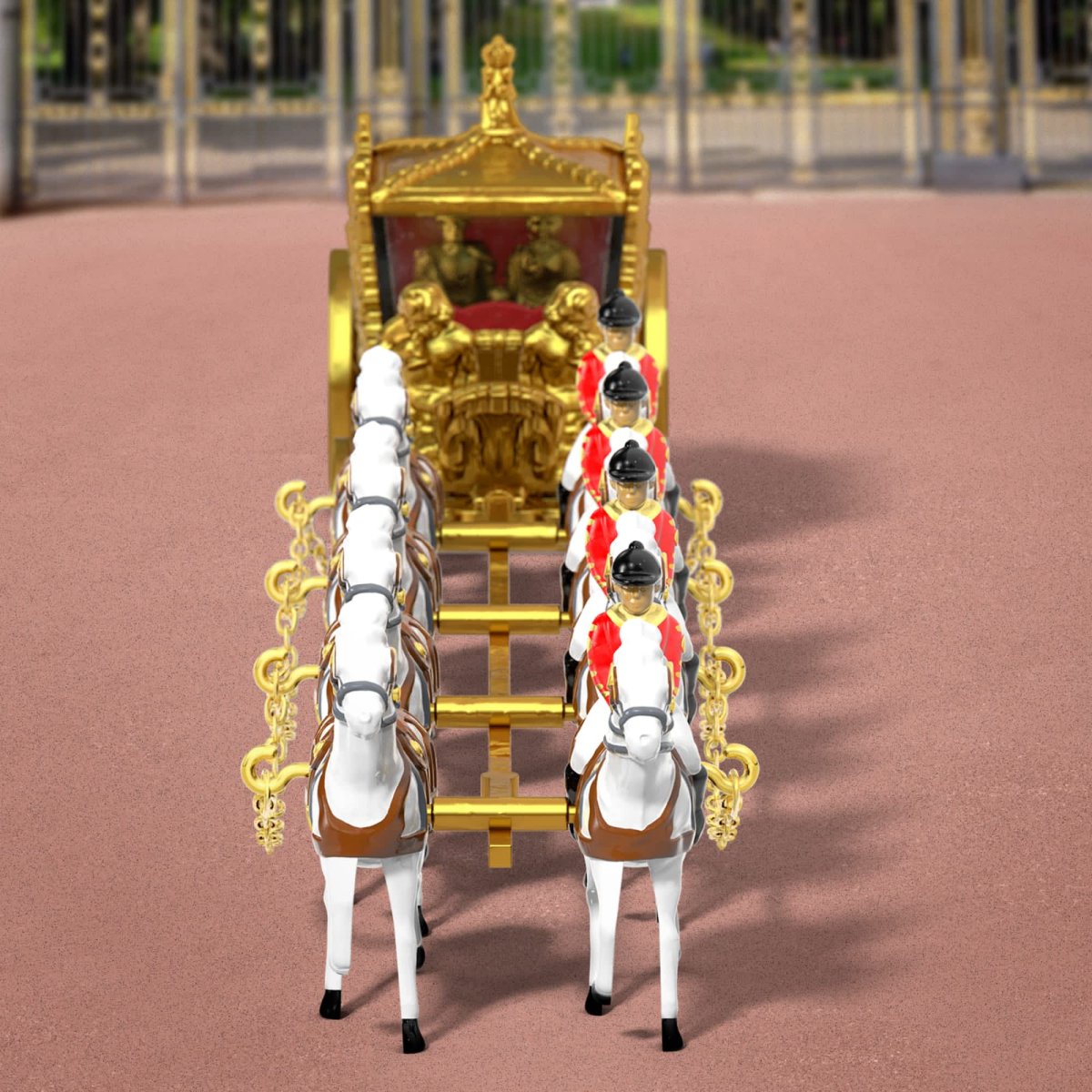 2023 Coronation Gold State Coach Gold: Image 3