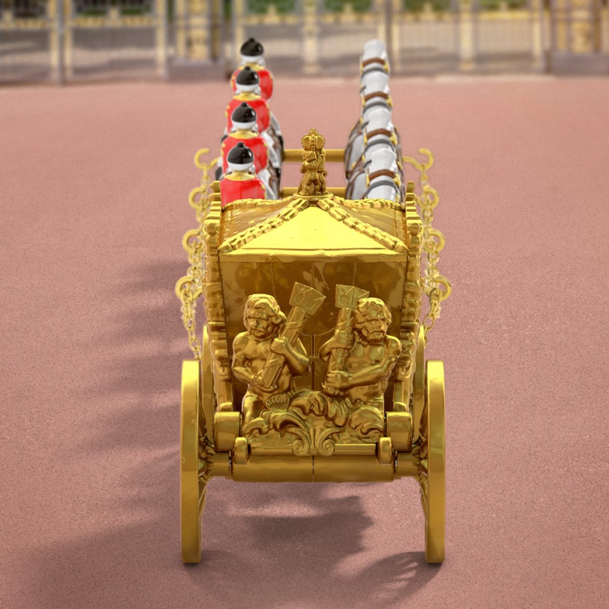 2023 Coronation Gold State Coach Gold: Image 4