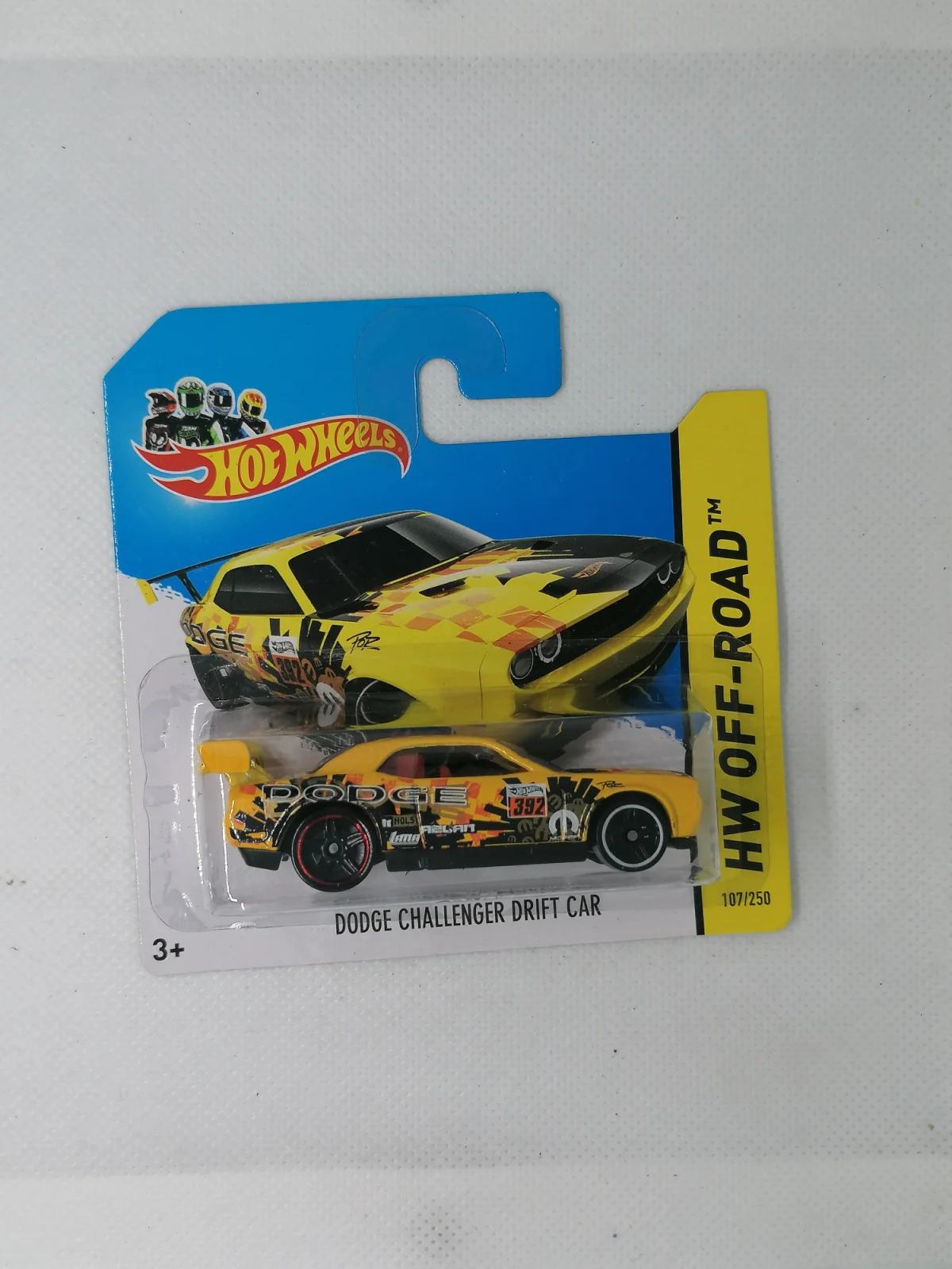 2014 Dodge Challenger Drift Car Yellow: Short: Image 2