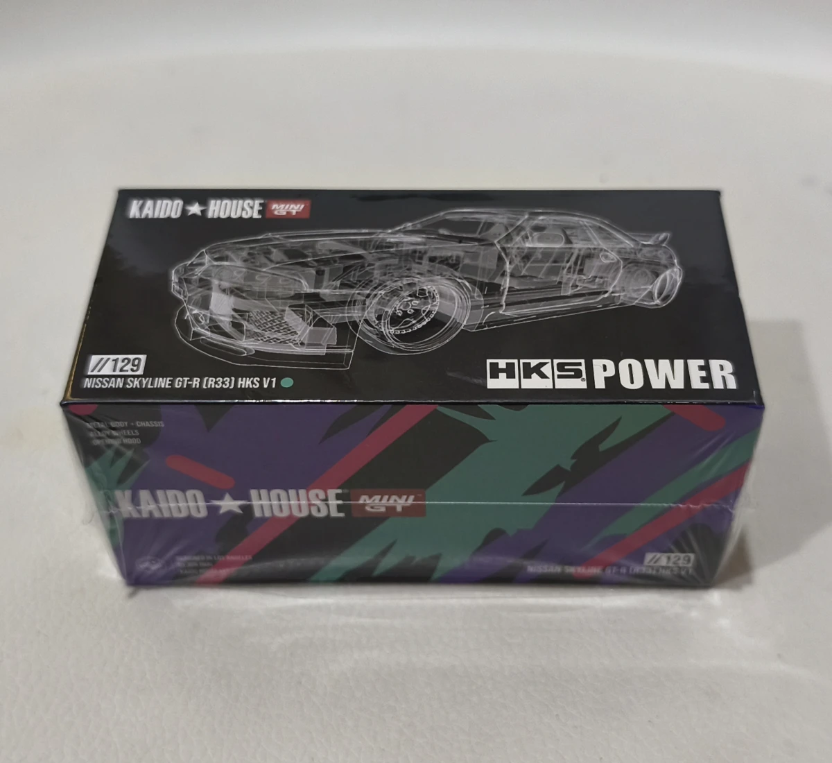 2024 Nissan Skyline GT-R (R33) HKS V1 ZAMAC: Box: Image 2