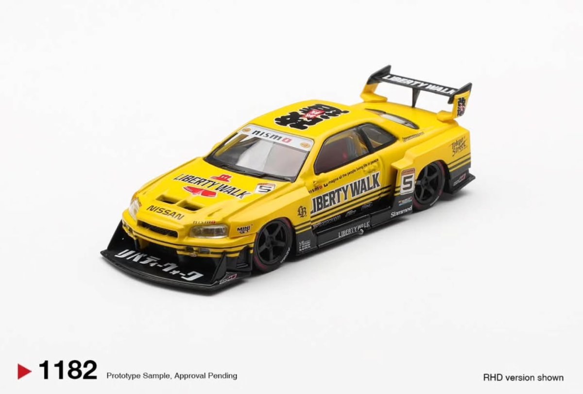 Hot Wheels Nissan LB-ER34 Super Silhouette SKYLINE