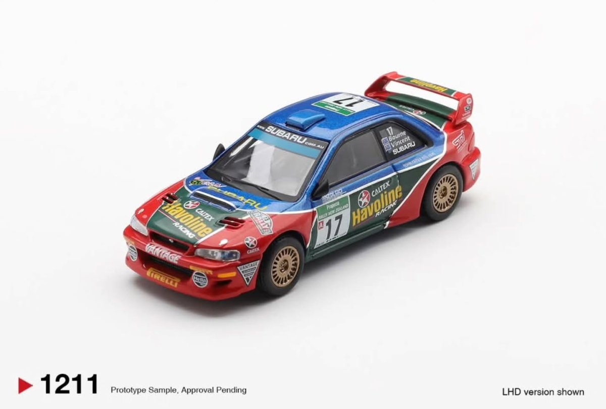 Hot Wheels Subaru Impreza WRC98