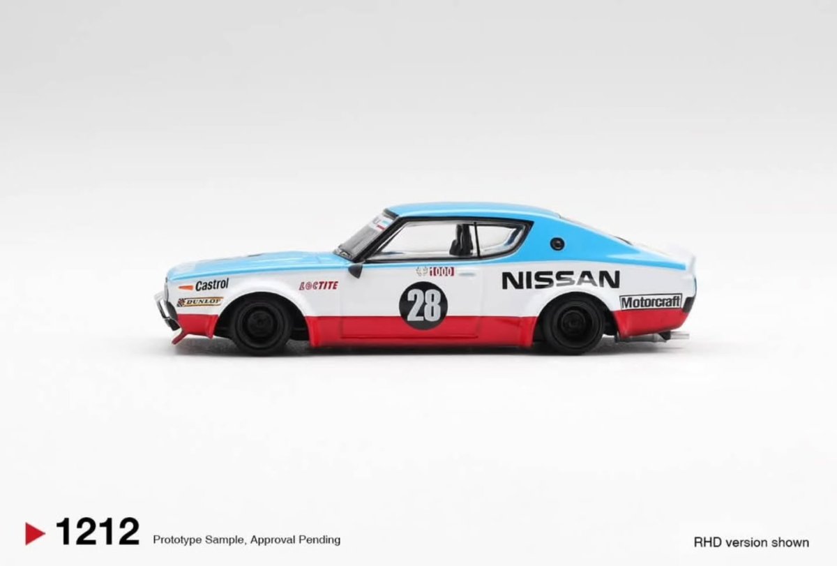 2026 Nissan Skyline Kenmeri Liberty Walk White: Image 2