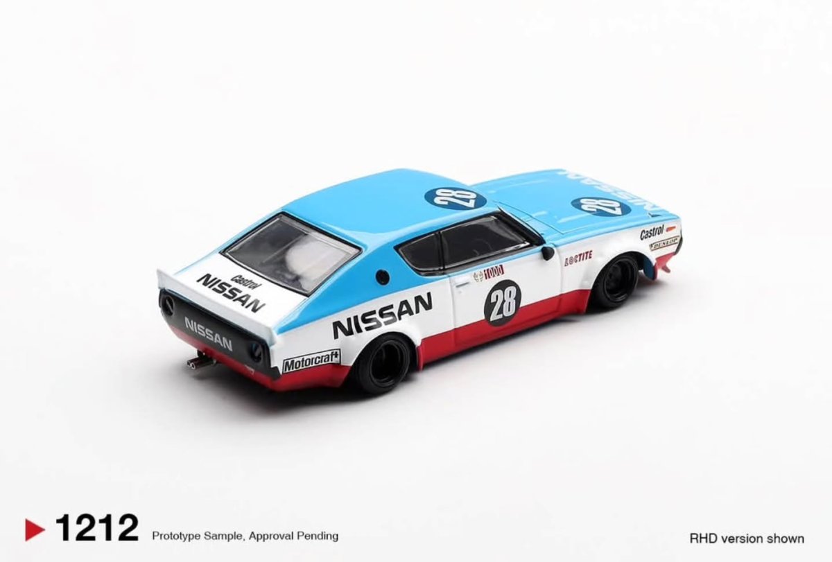 2026 Nissan Skyline Kenmeri Liberty Walk White: Image 3