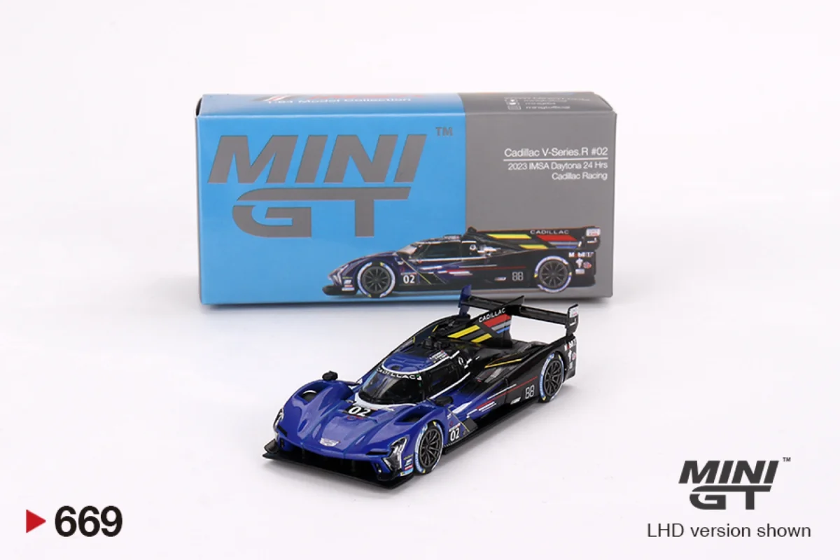 2024 Cadillac V-Series.R #02 Cadillac Racing 2023 IMSA Daytona 24 Hrs Blue: Box: Image 2