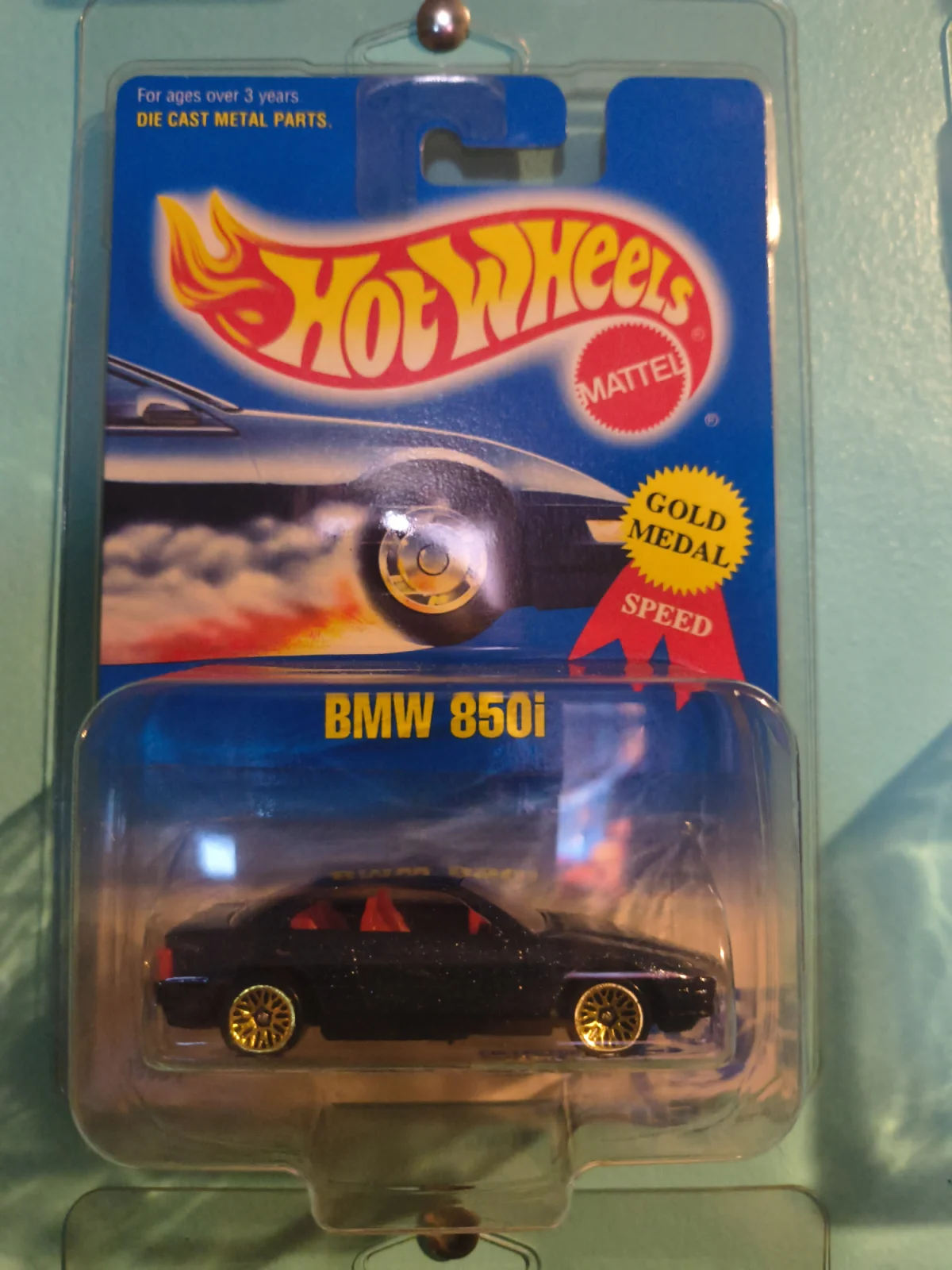 1995 BMW 850i Blue: Image 2