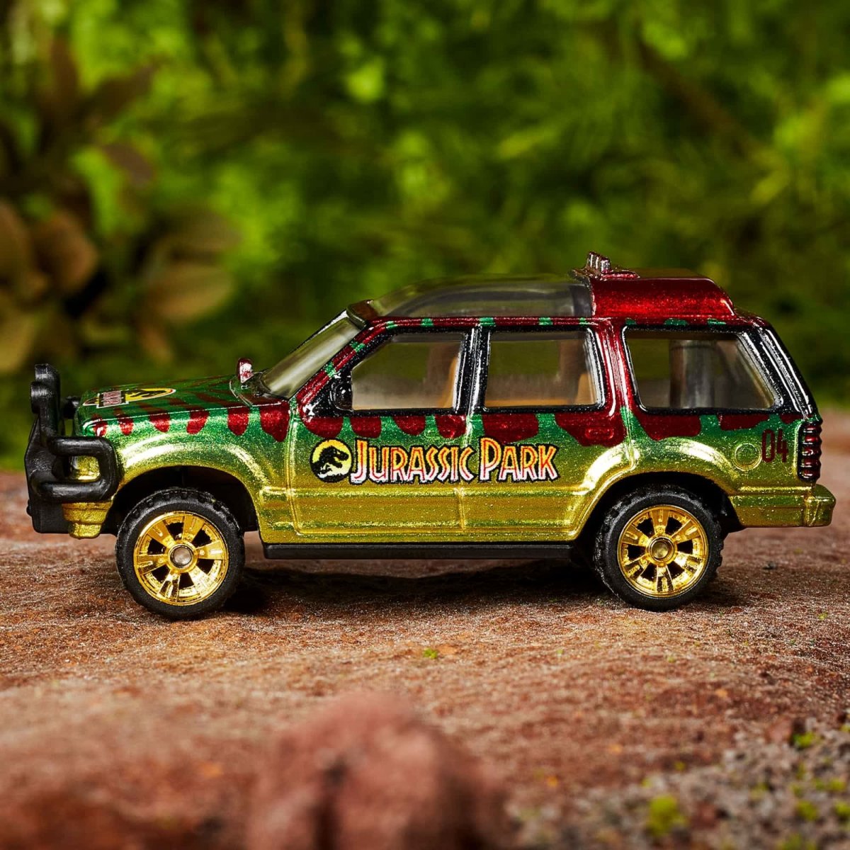 2022 1993 Ford Explorer Jurassic Park Green: Image 4