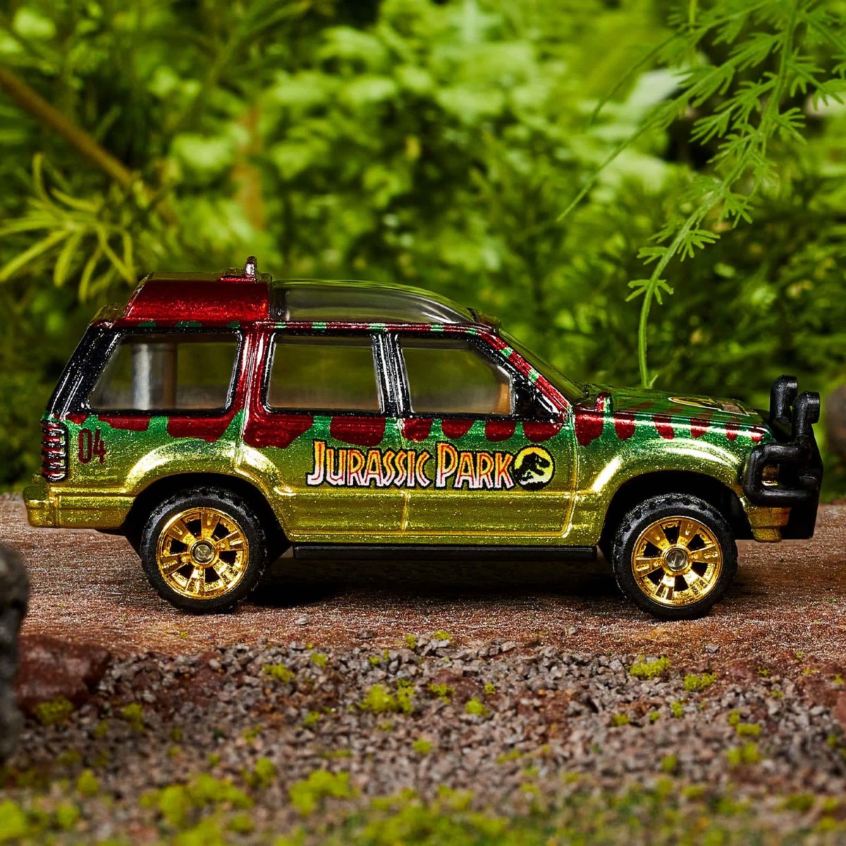 2022 1993 Ford Explorer Jurassic Park Green: Image 3