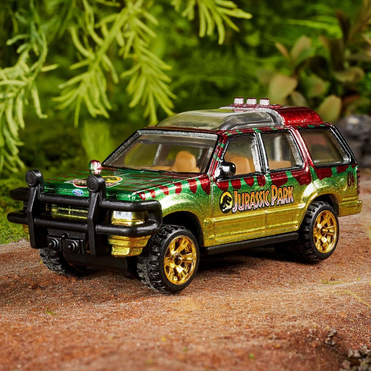 2022 1993 Ford Explorer Jurassic Park Green: Image 2