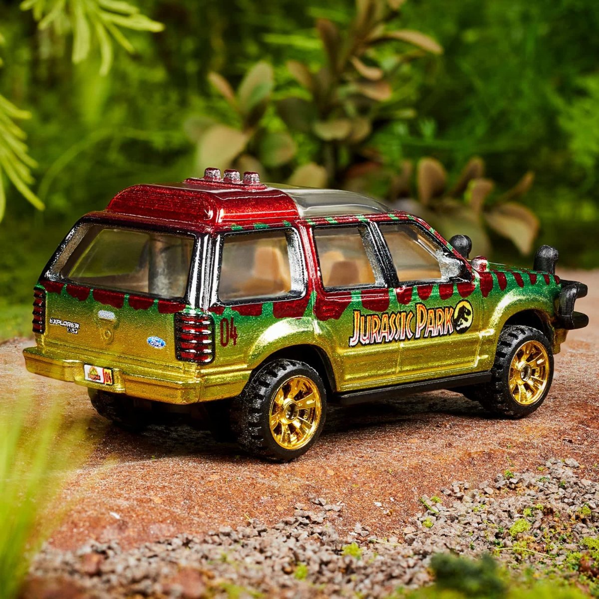 2022 1993 Ford Explorer Jurassic Park Green: Image 5
