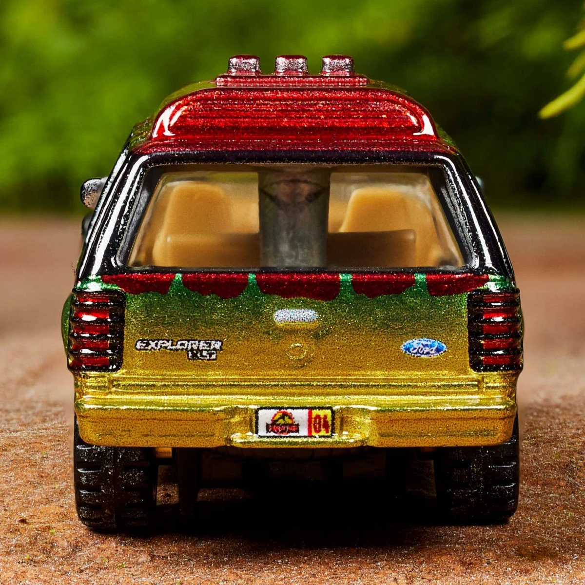 2022 1993 Ford Explorer Jurassic Park Green: Image 7