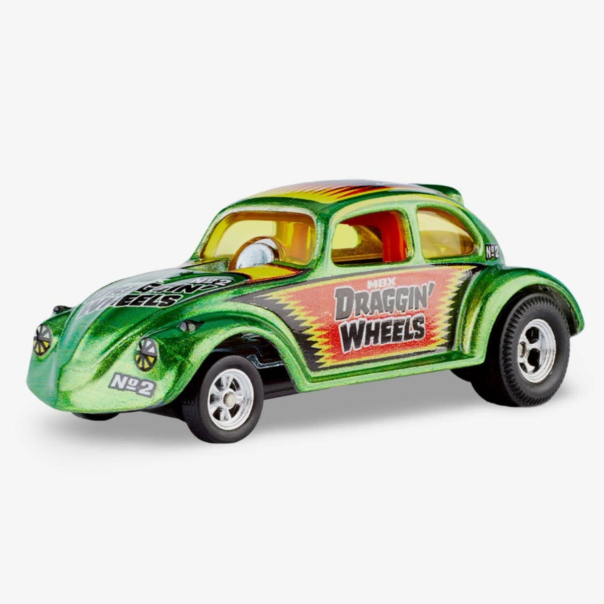 2022 72 Volkswagen Beetle Dragster Green: Image 2