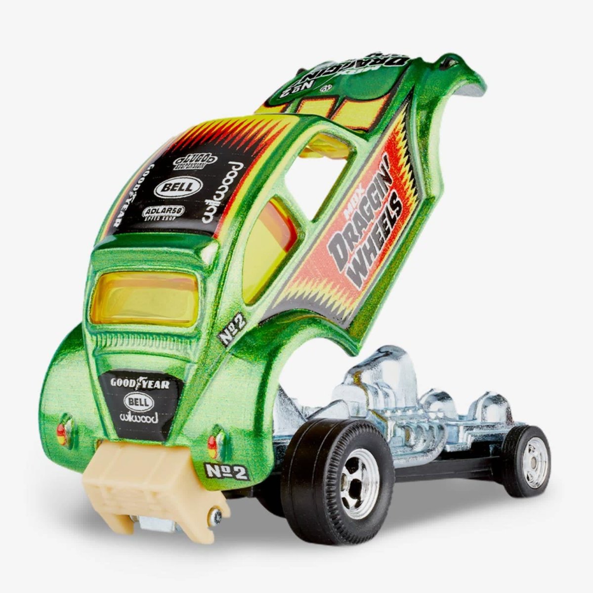 2022 72 Volkswagen Beetle Dragster Green: Image 6