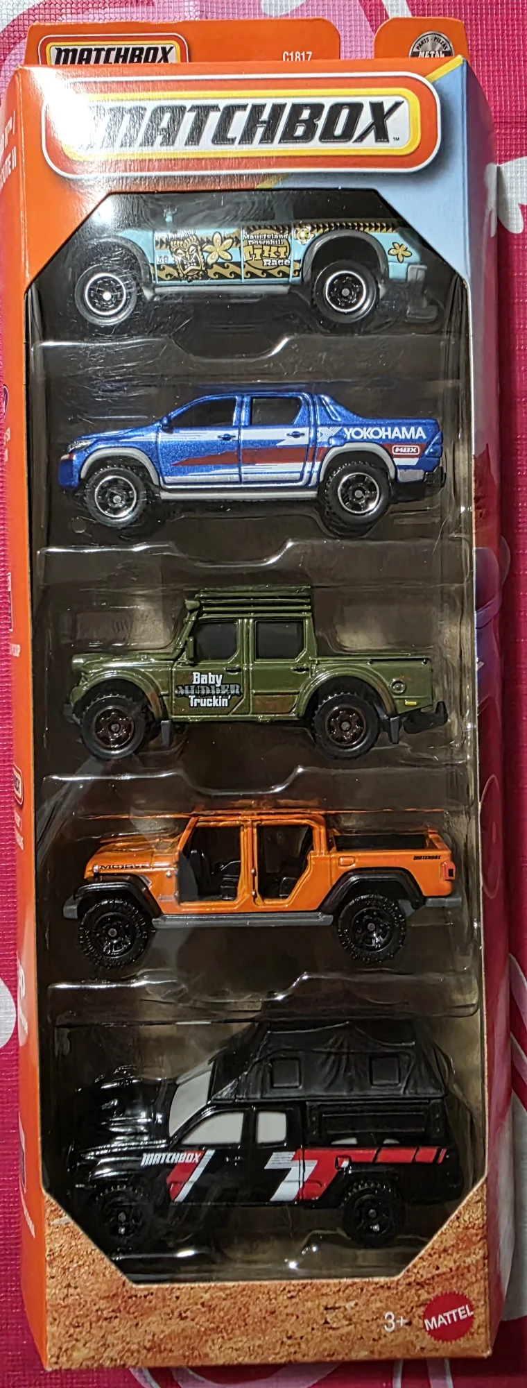 Hot Wheels MBX Off Road II 5-Pack