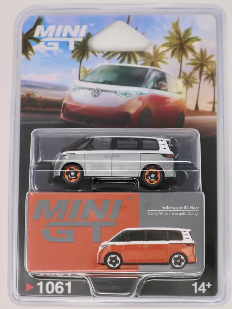 Hot Wheels Volkswagen ID.Buzz - Candy White / Energetic Orange