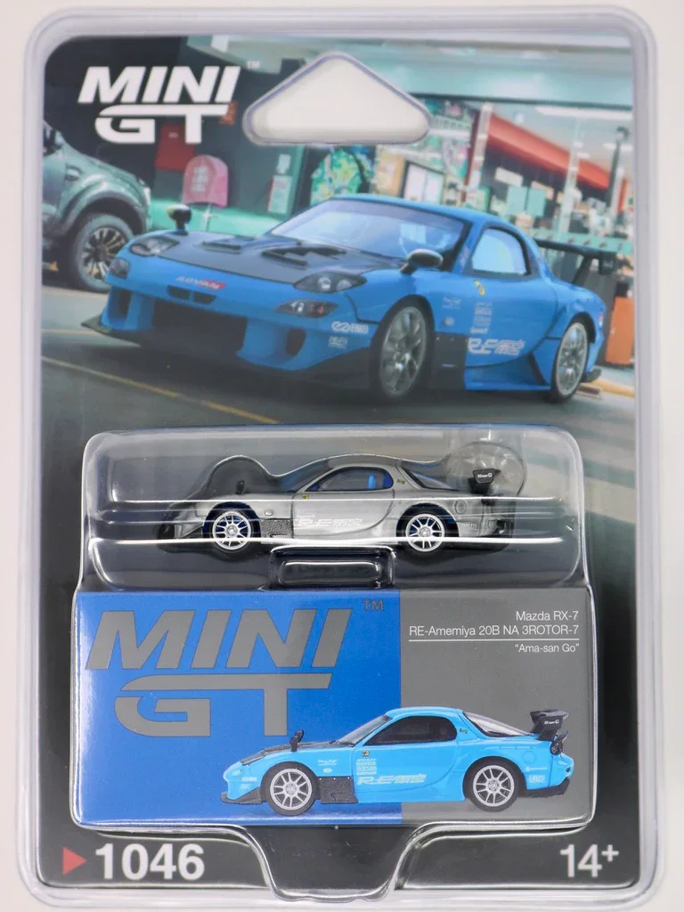 Hot Wheels Mazda RX-7 RE-Amemiya 20B NA 3ROTOR-7 “Ama-san Go”