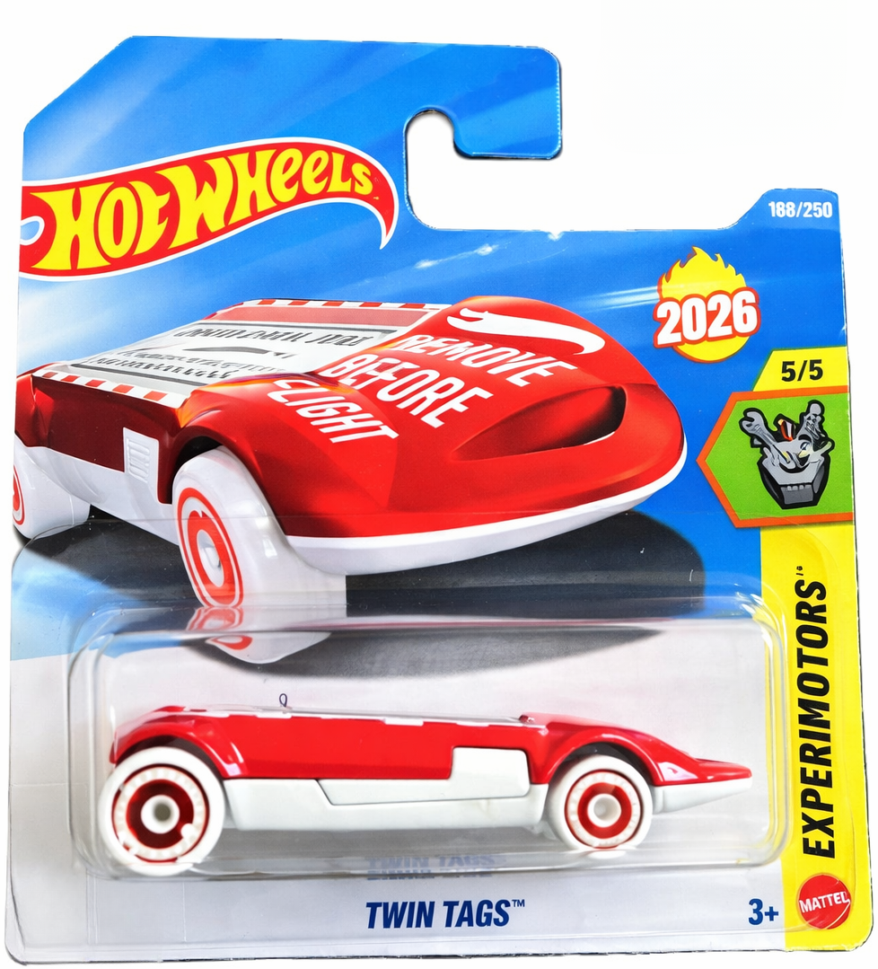 Hot Wheels Twin Tags