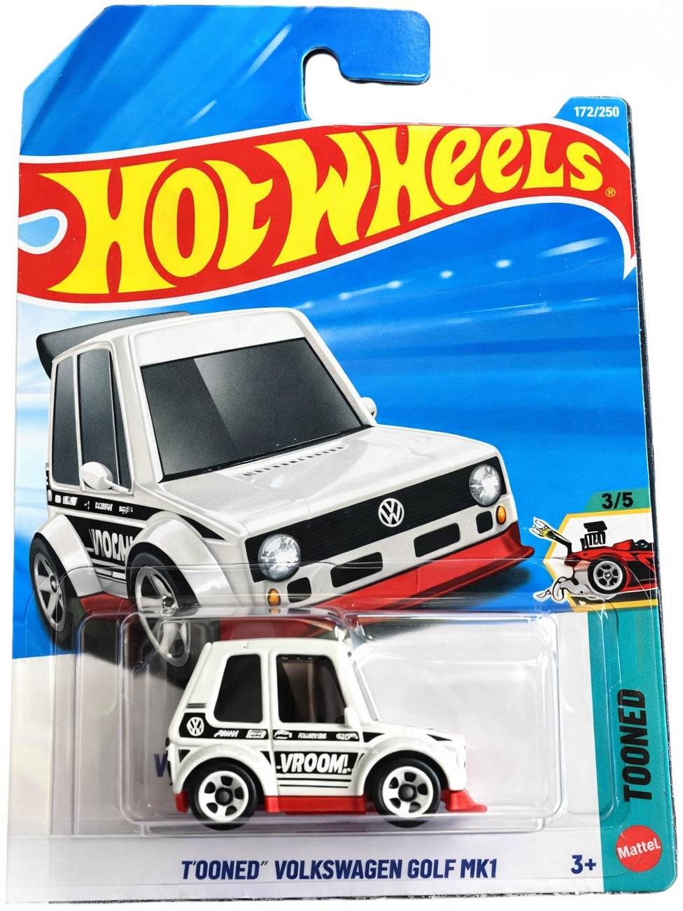 Hot Wheels Tooned Volkswagen Golf MK1