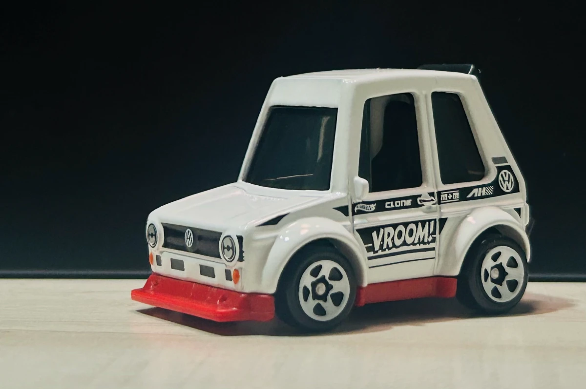 2026 Tooned Volkswagen Golf MK1 White: No Package: Image 3