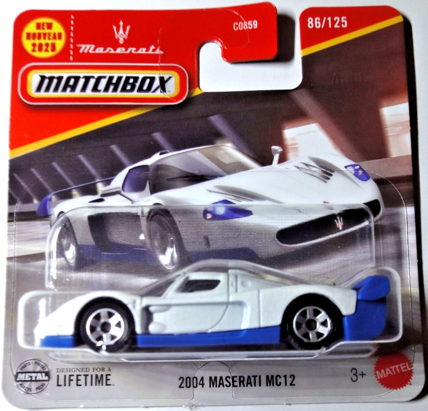 2025 2004 Maserati MC12 White: Short Card: Image 2