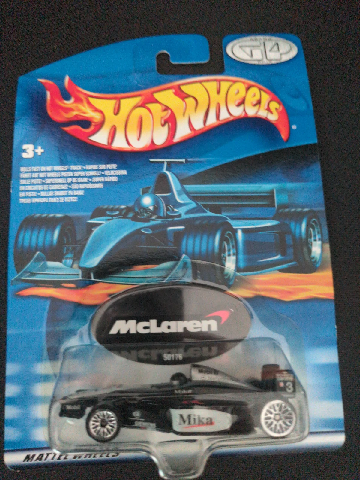 Hot Wheels GP-2009 McLaren Mika