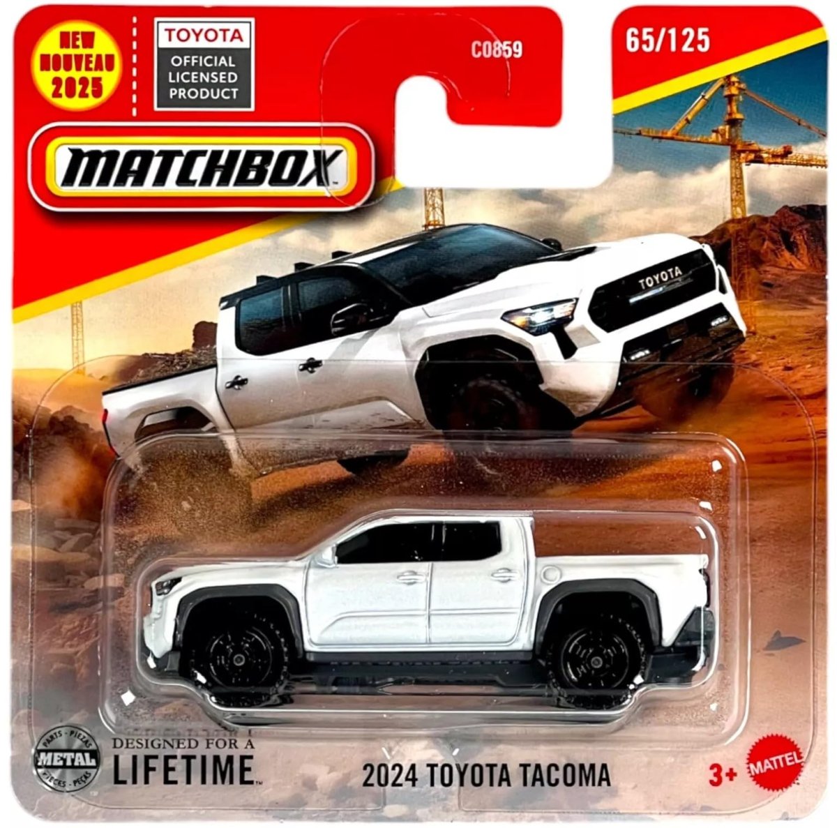 2025 2024 Toyota Tacoma White: Short Card: Image 2