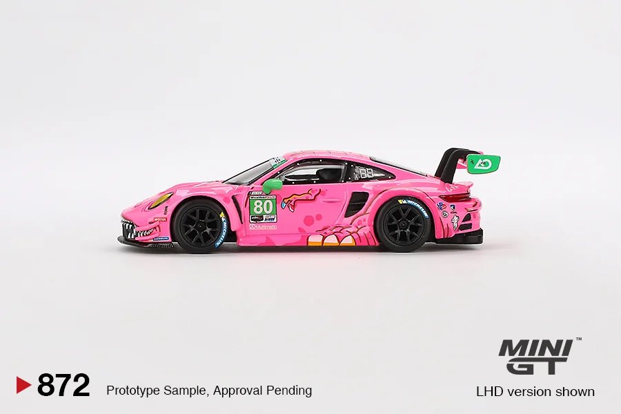 2024 Porsche 911 GT3 R #80 AO Racing 2023 IMSA Virginia Roxy Pink: No Package: Image 4