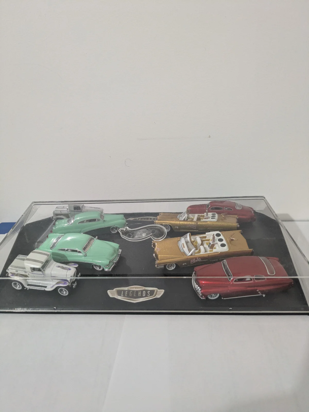 Hot Wheels 51 Mercury, Ala Kart, 49 Merc and Elvis Dream Cadillac