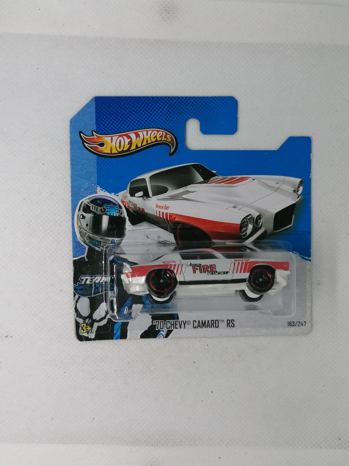 2012 70 Chevy Camaro RS White: Short: Image 2
