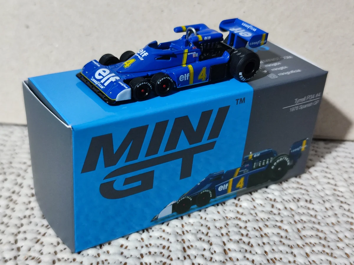 2023 Tyrell P34 #4 Spanish GP Blue: Box: Image 2
