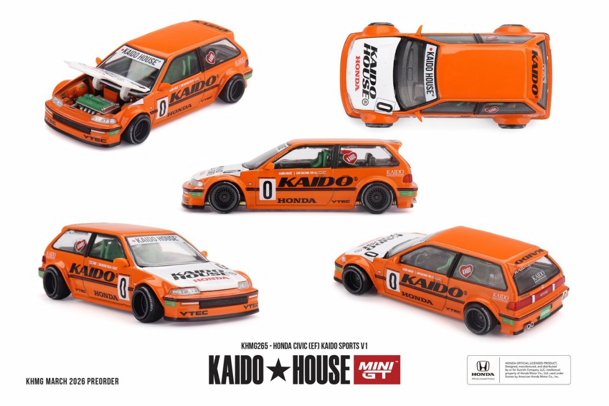 Hot Wheels Honda Civic (EF) Kaido Sports V1