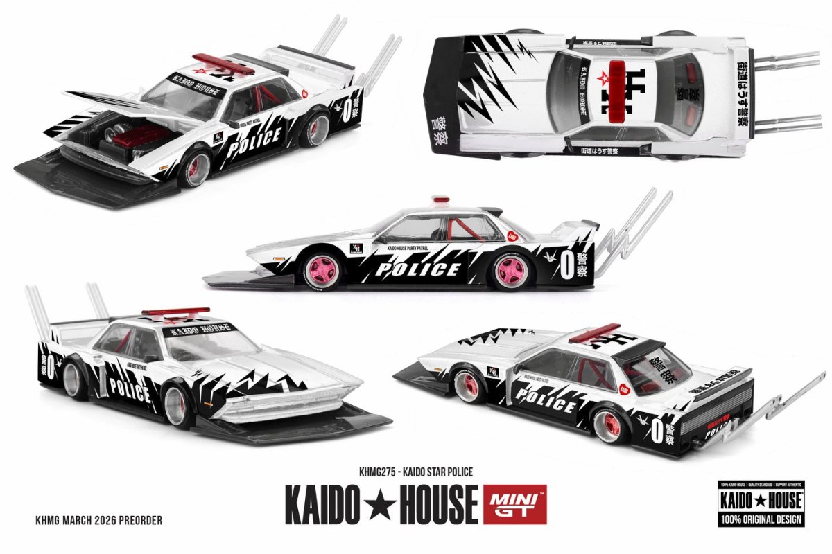 Hot Wheels Kaido Star Police