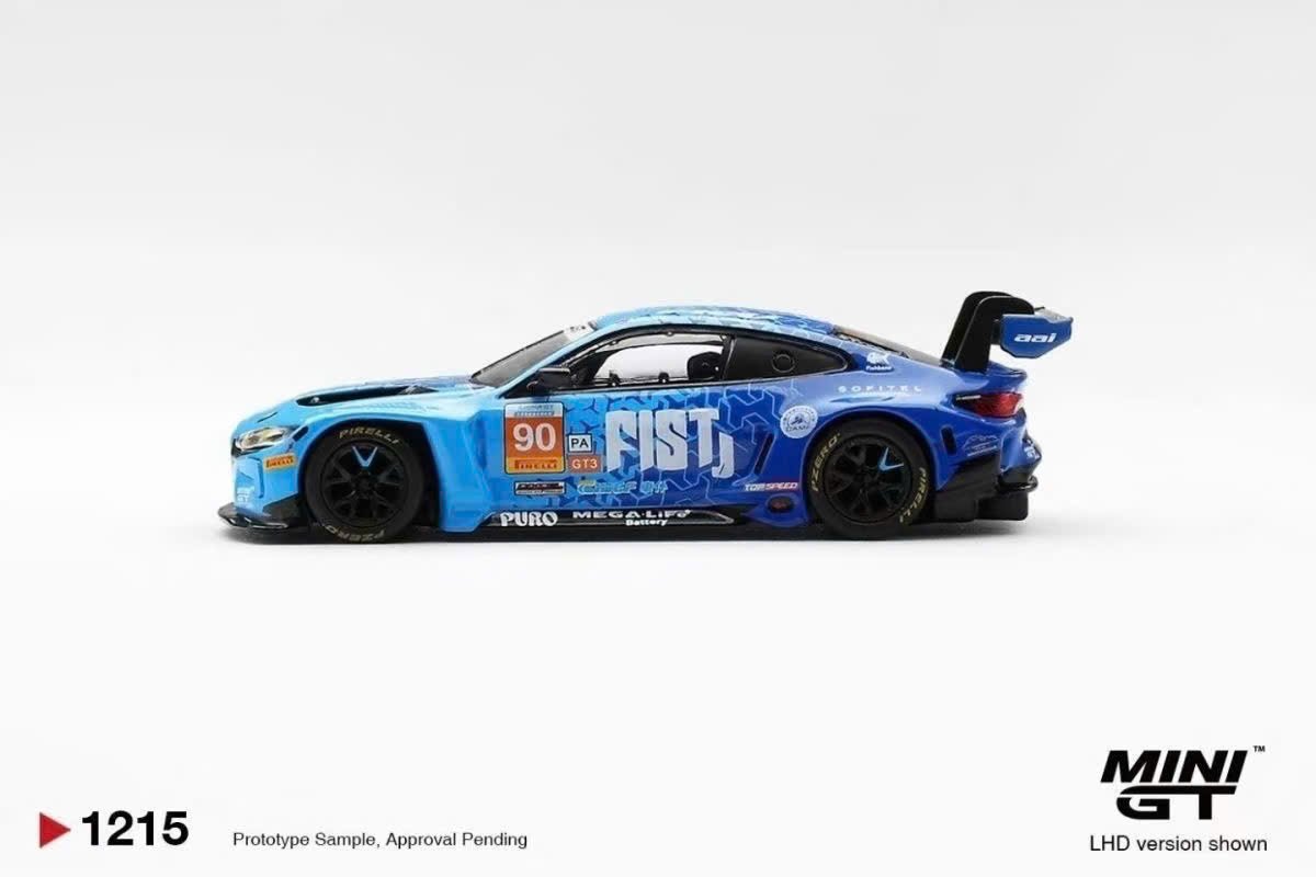 2026 BMW M4 GT3 EVO Blue: Image 3