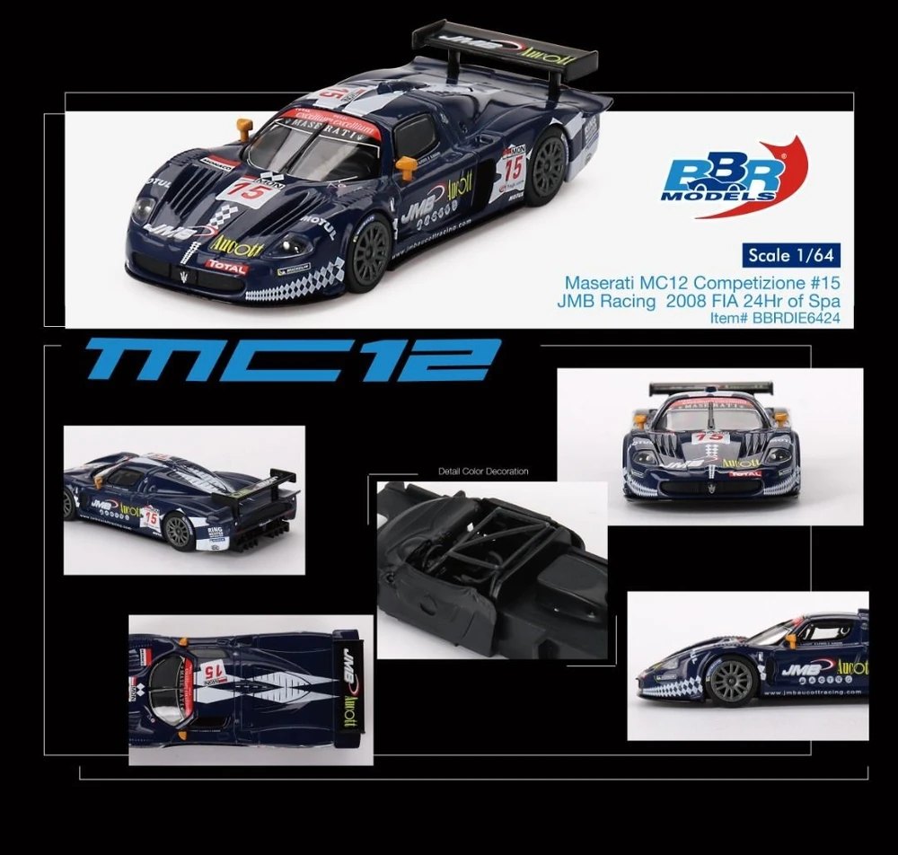 Hot Wheels Maserati MC12 Competizione