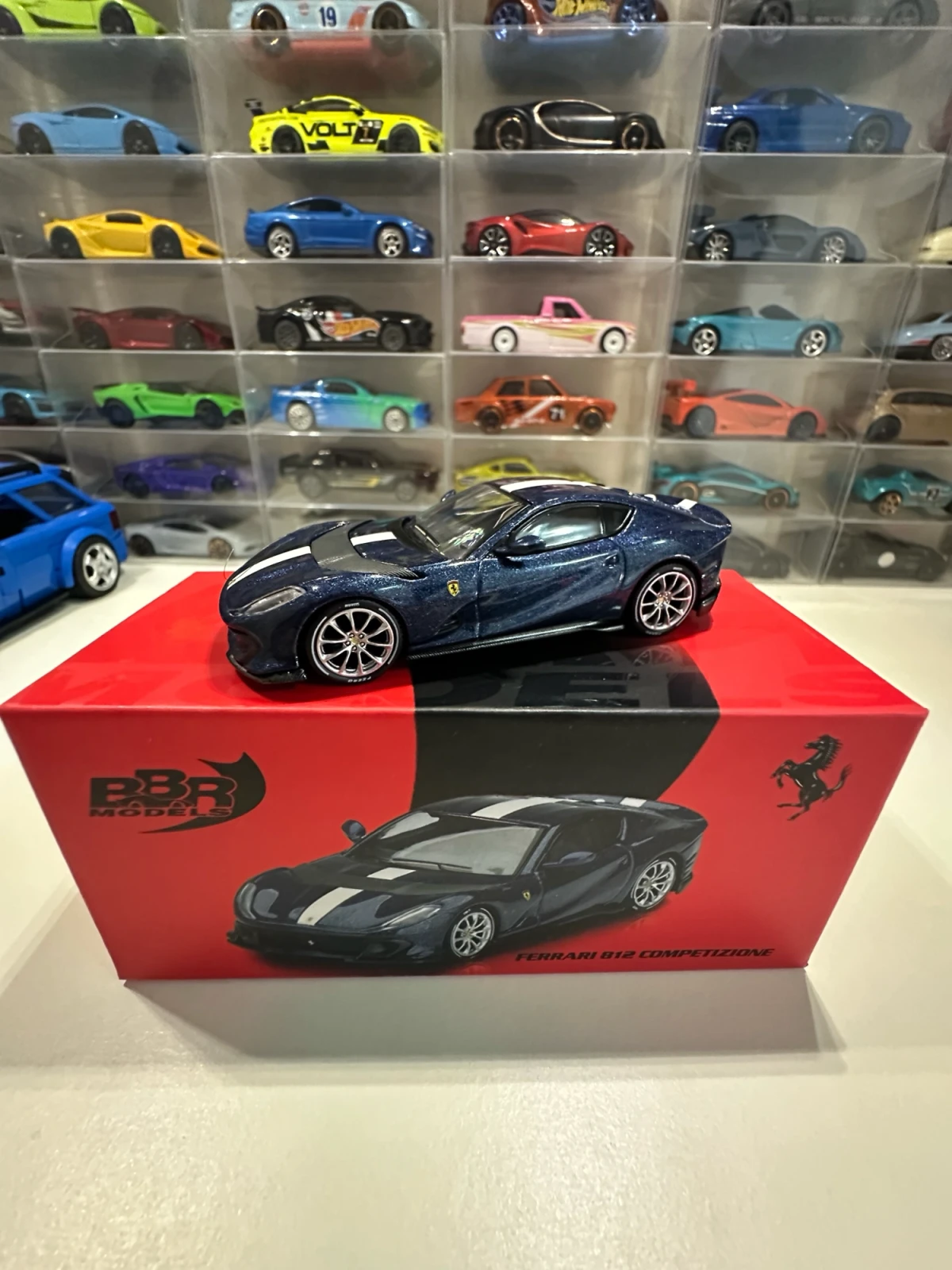 2025 Ferrari 812 Competizione Blue: No Package: Image 2