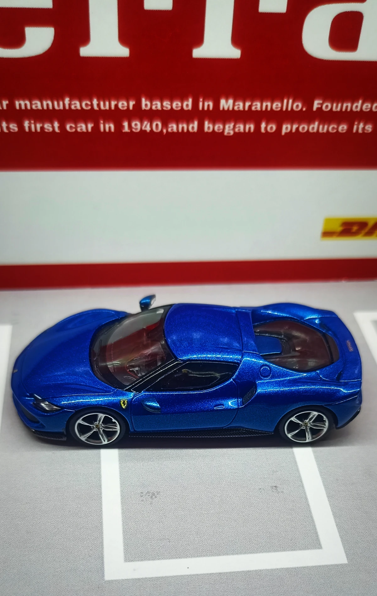 2025 Ferrari 296 GTB Blue: No Package: Image 2