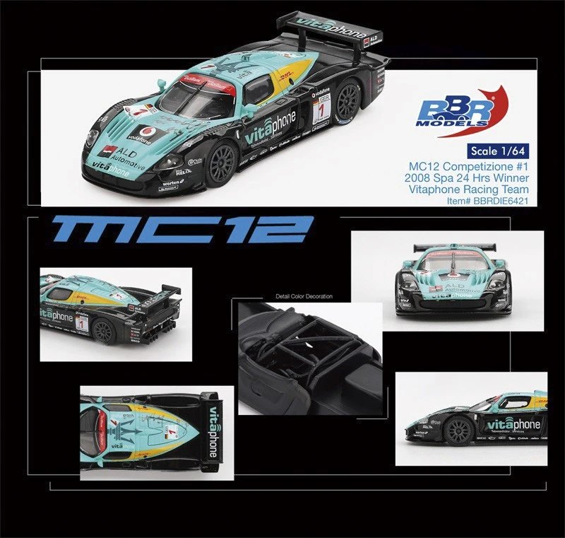 Hot Wheels Maserati MC12 Competizione