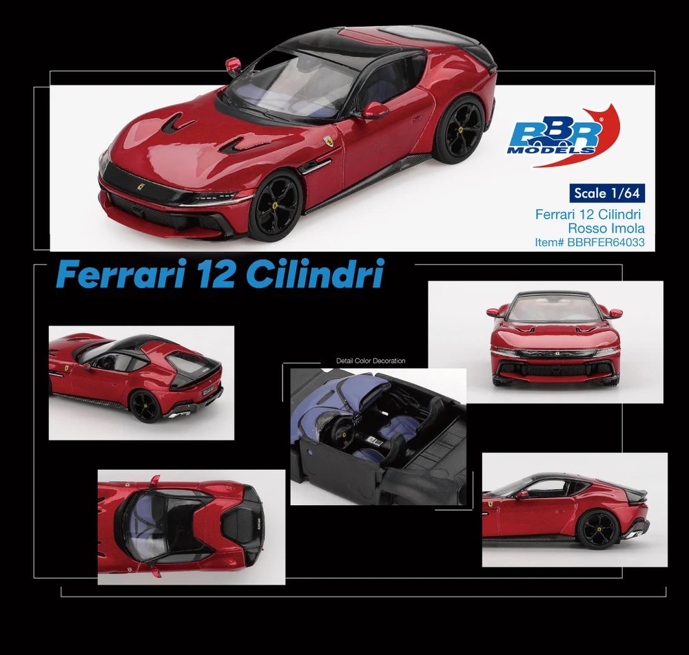 Hot Wheels Ferrari 12 Cilindri