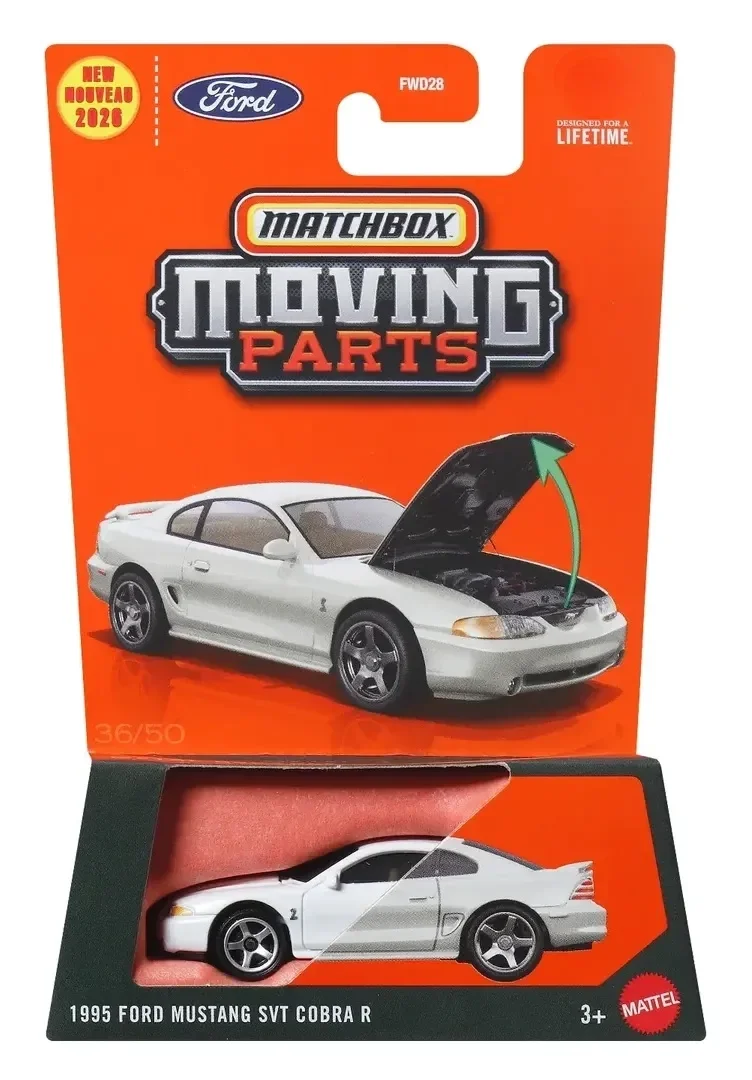 Hot Wheels 1995 Ford Mustang SVT Cobra R