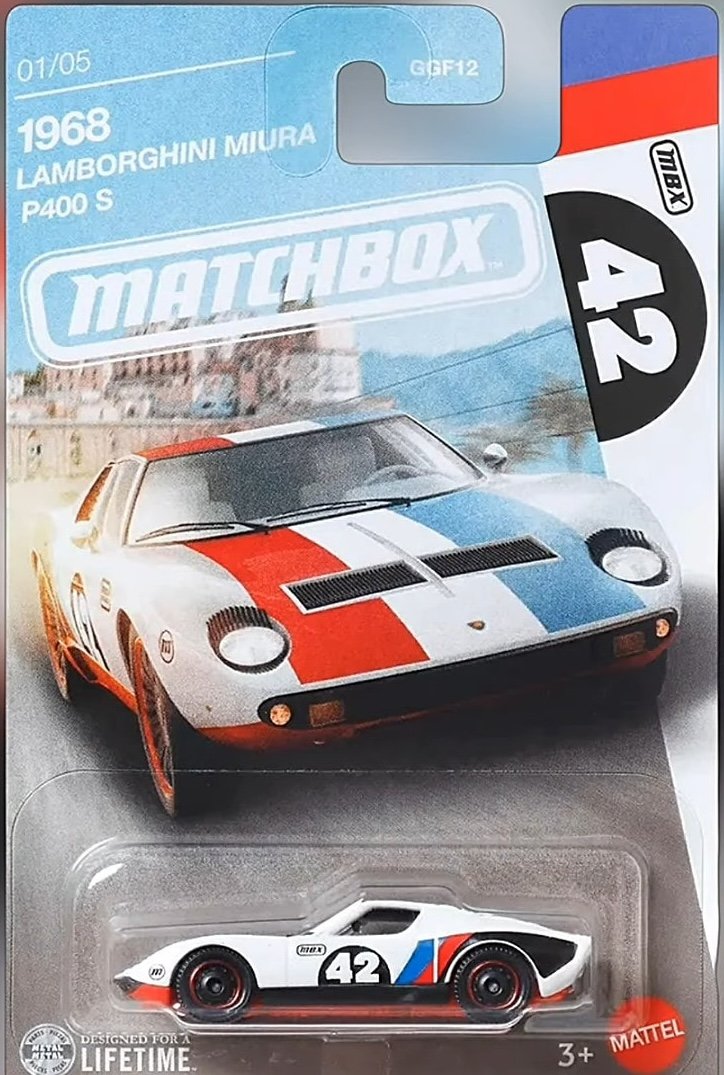 Hot Wheels 1968 Lamborghini Miura P400 S