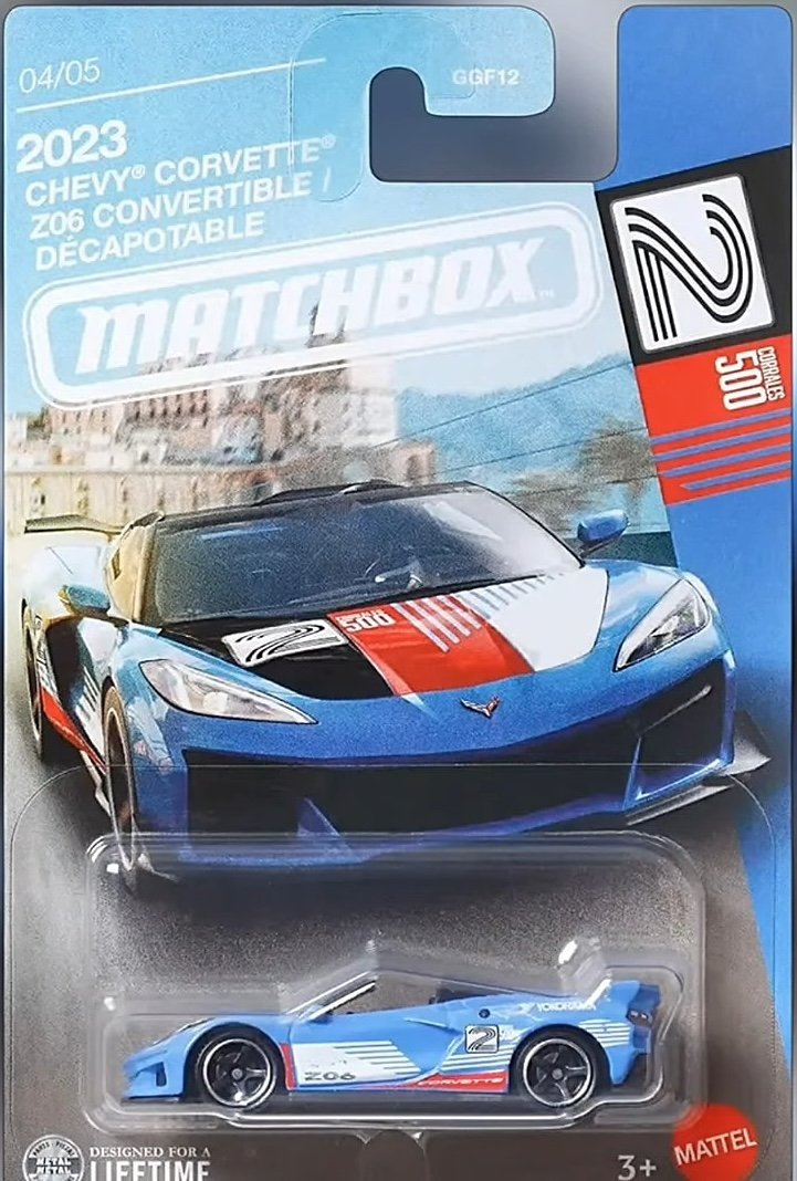 Hot Wheels 2023 Chevy Corvette Z06 Convertible
