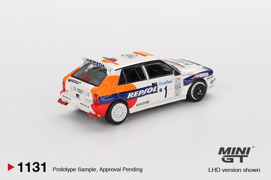 2025 Lancia Delta HF Integrale Evoluzione #1 1993 Rallye Monte-Carlo White: Image 4