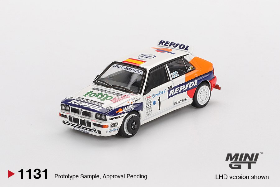 2025 Lancia Delta HF Integrale Evoluzione #1 1993 Rallye Monte-Carlo White: Image 2