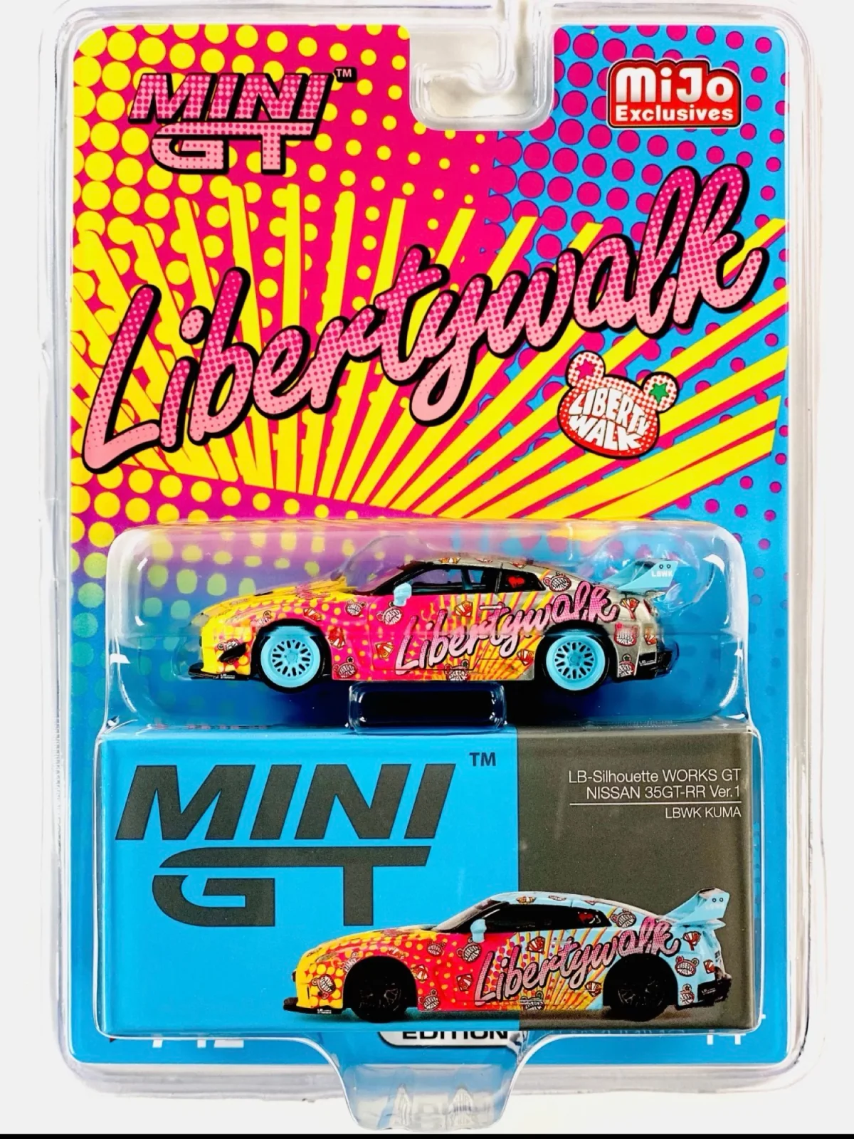 Hot Wheels LB-Silhouette Works GT Nissan 35GT-RR Ver.1 LBWK KUMA