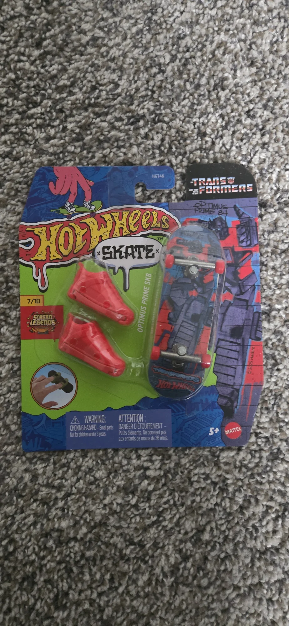 Hot Wheels Optimus Prime SK8